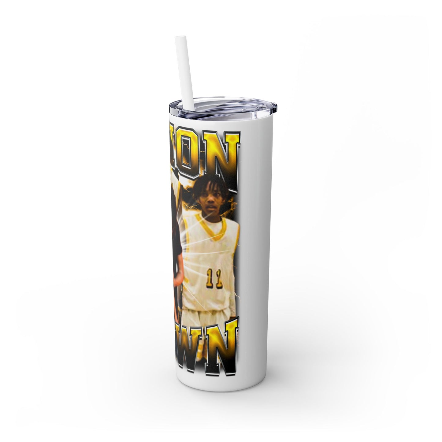 Savion Brown Stainless Steal Tumbler