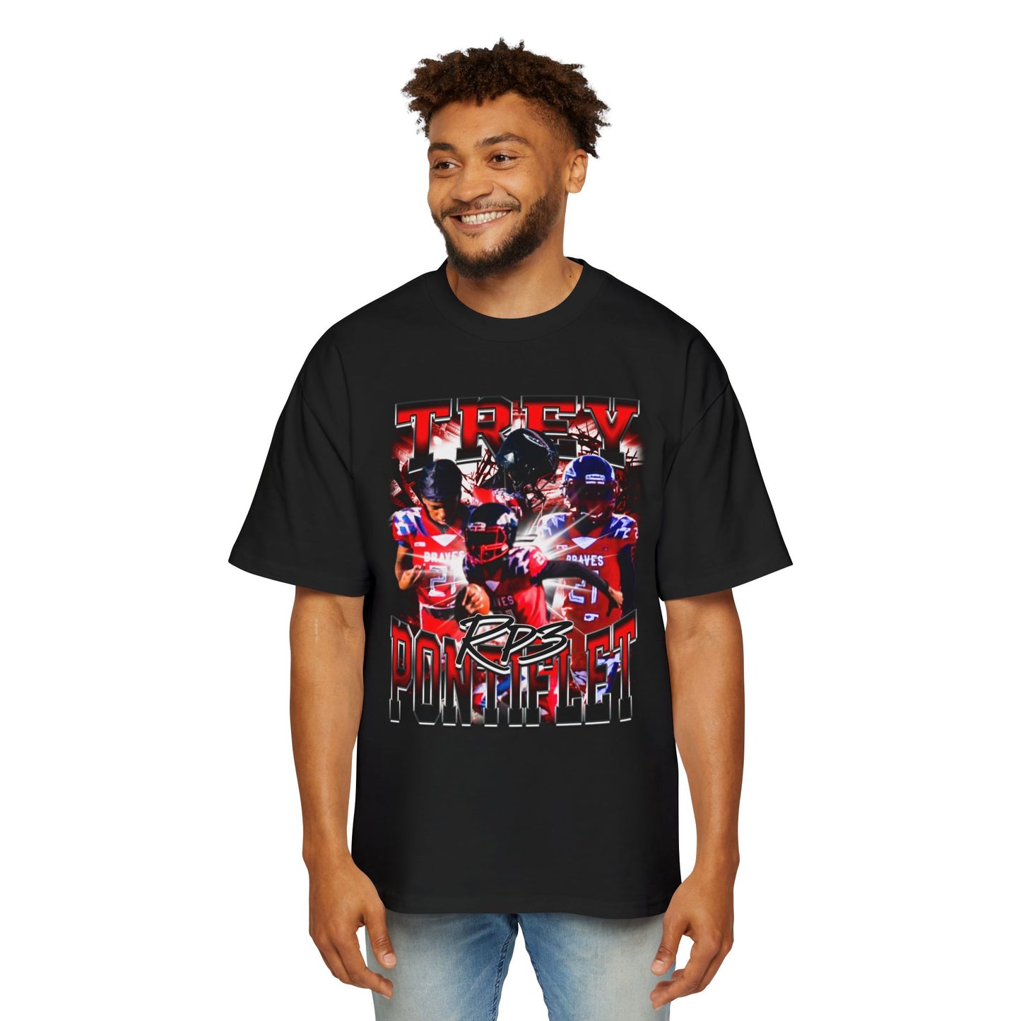 Trey Pontiflet Oversized Retro Tee