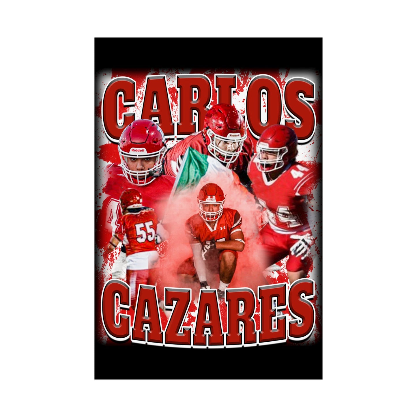 Carlos Cazares Poster 24" x 36"