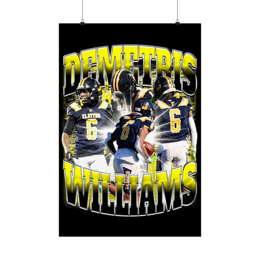 Demetris Williams Poster 24" x 36"