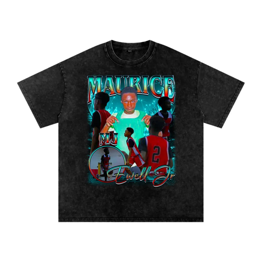 Maurice Ewell Jr Heavyweight Oversized T-shirt
