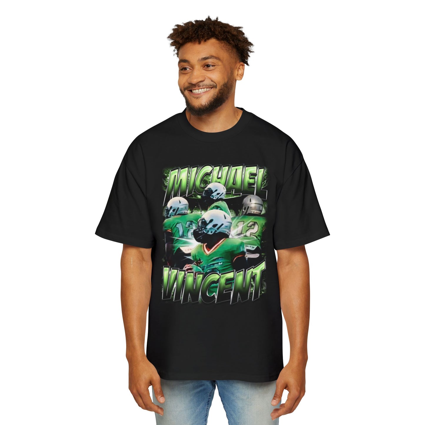 Michael Vincent Oversized Retro Tee