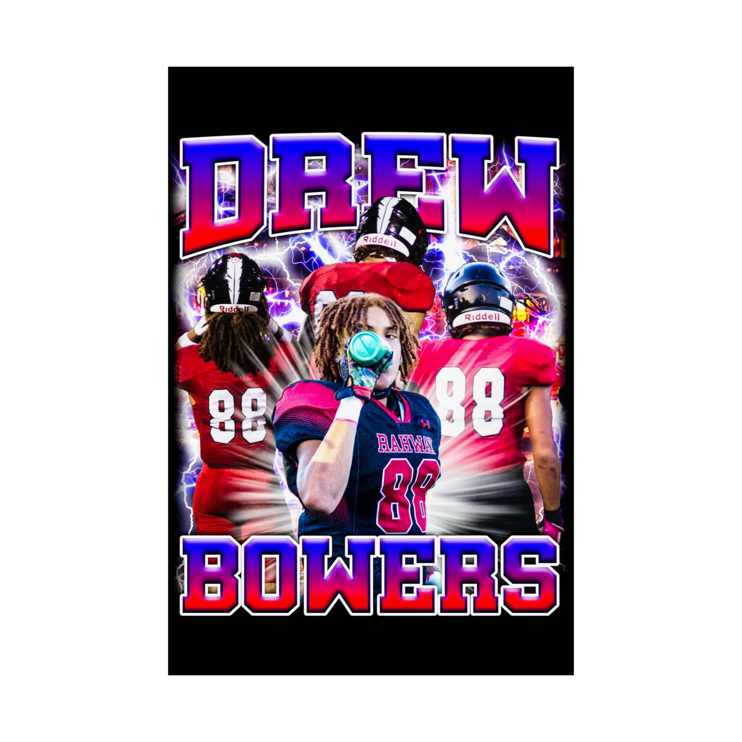 Drew Bowers 24" x 36" Poster