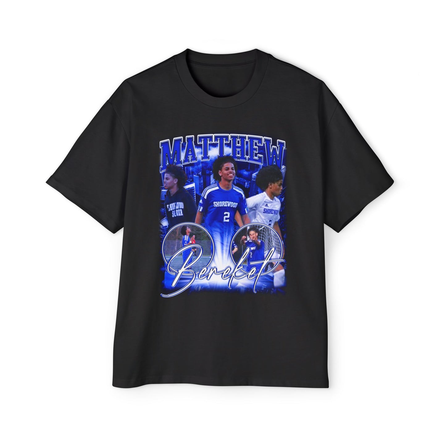 Matthew Bereket Oversized Retro Tee