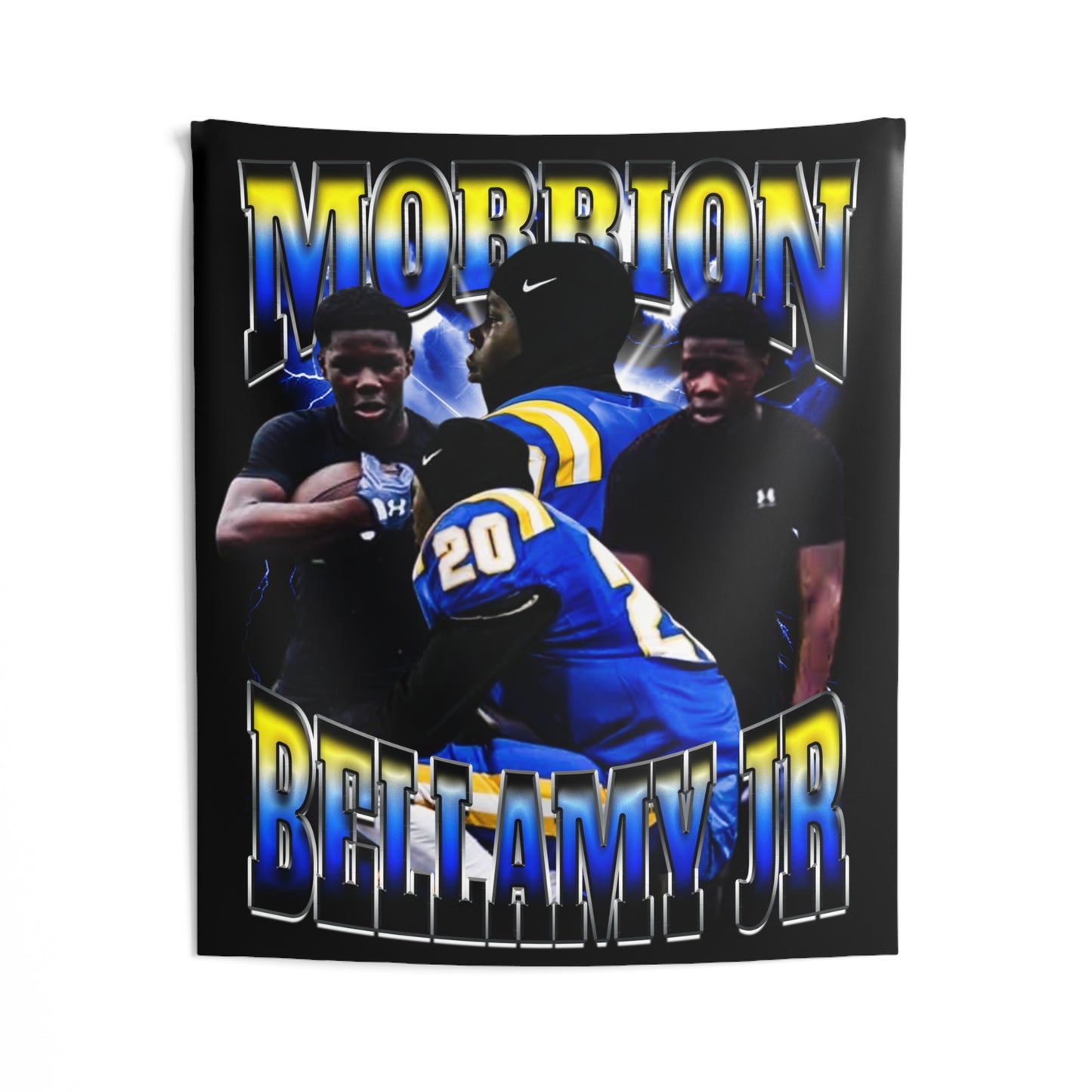 Morrion Bellamy Jr Tapestry 50” x 60”
