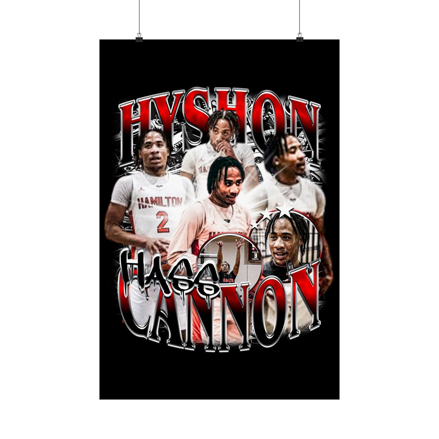 Hyshon Cannon Poster 24" x 36"