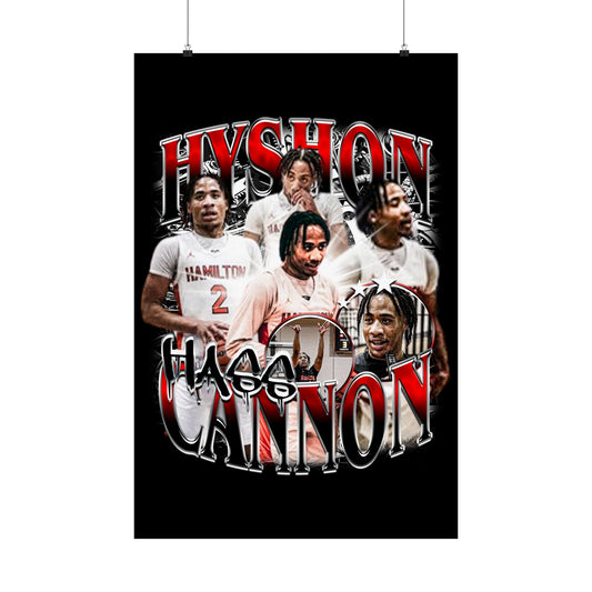 Hyshon Cannon Poster 24" x 36"