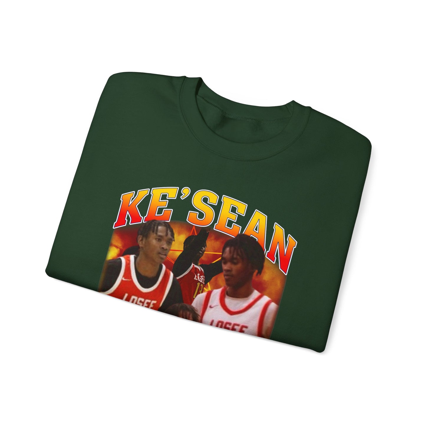 Ke'sean White Crewneck Sweatshirt