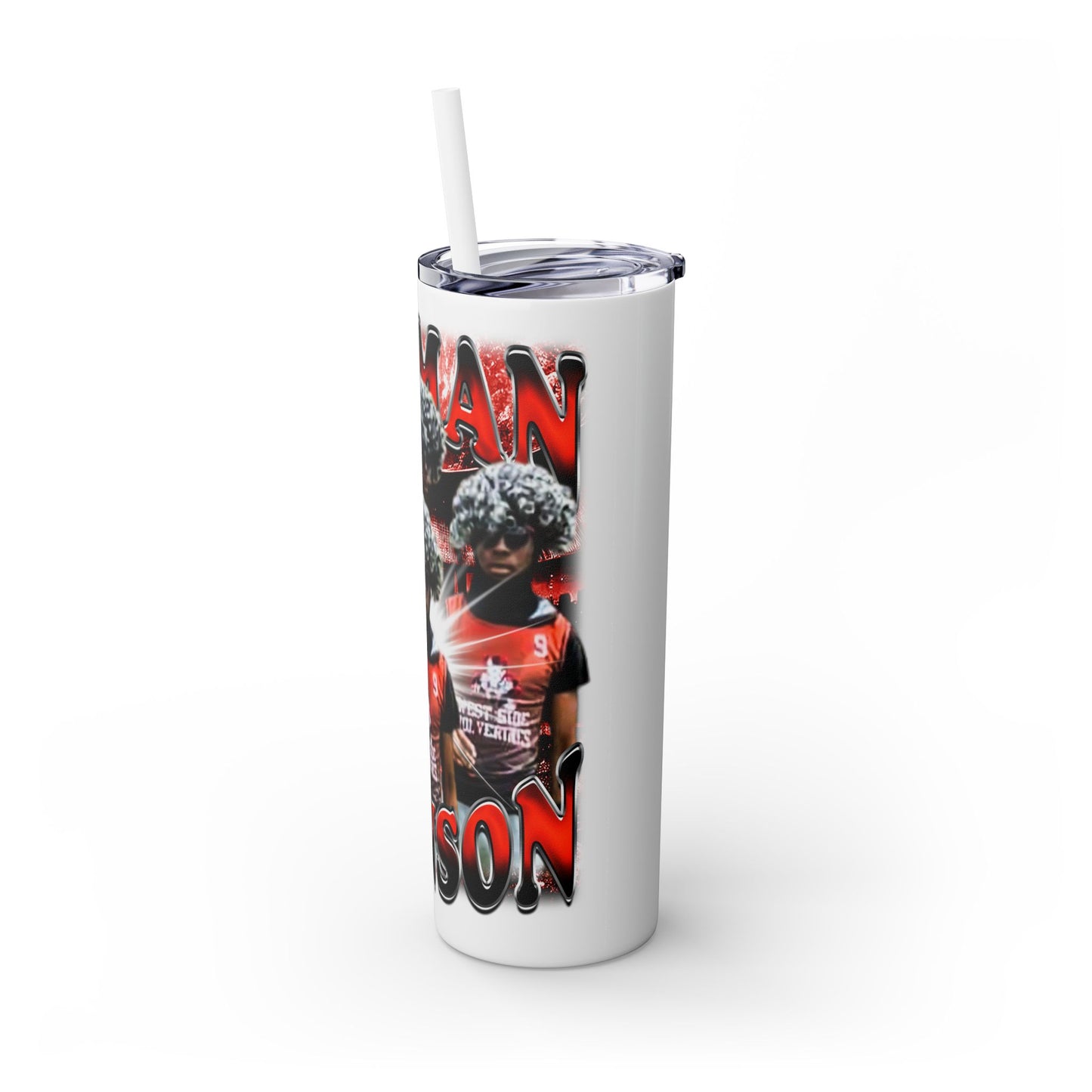 Rahman Johnson Stainless Steal Tumbler