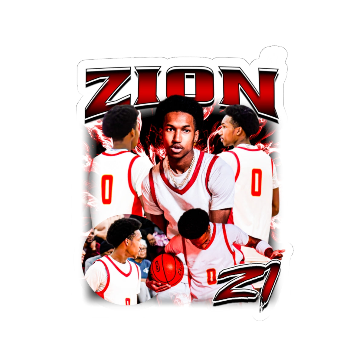 Zion Kiss-Cut Stickers