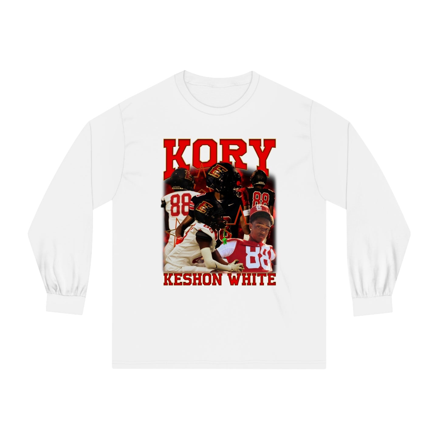 Kory Keshon White Long Sleeve T-Shirt