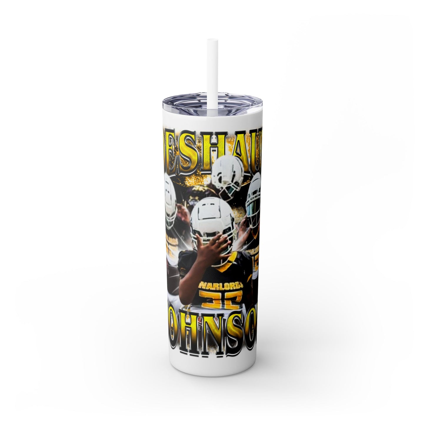 Deshaun Johnson Stainless Steal Tumbler