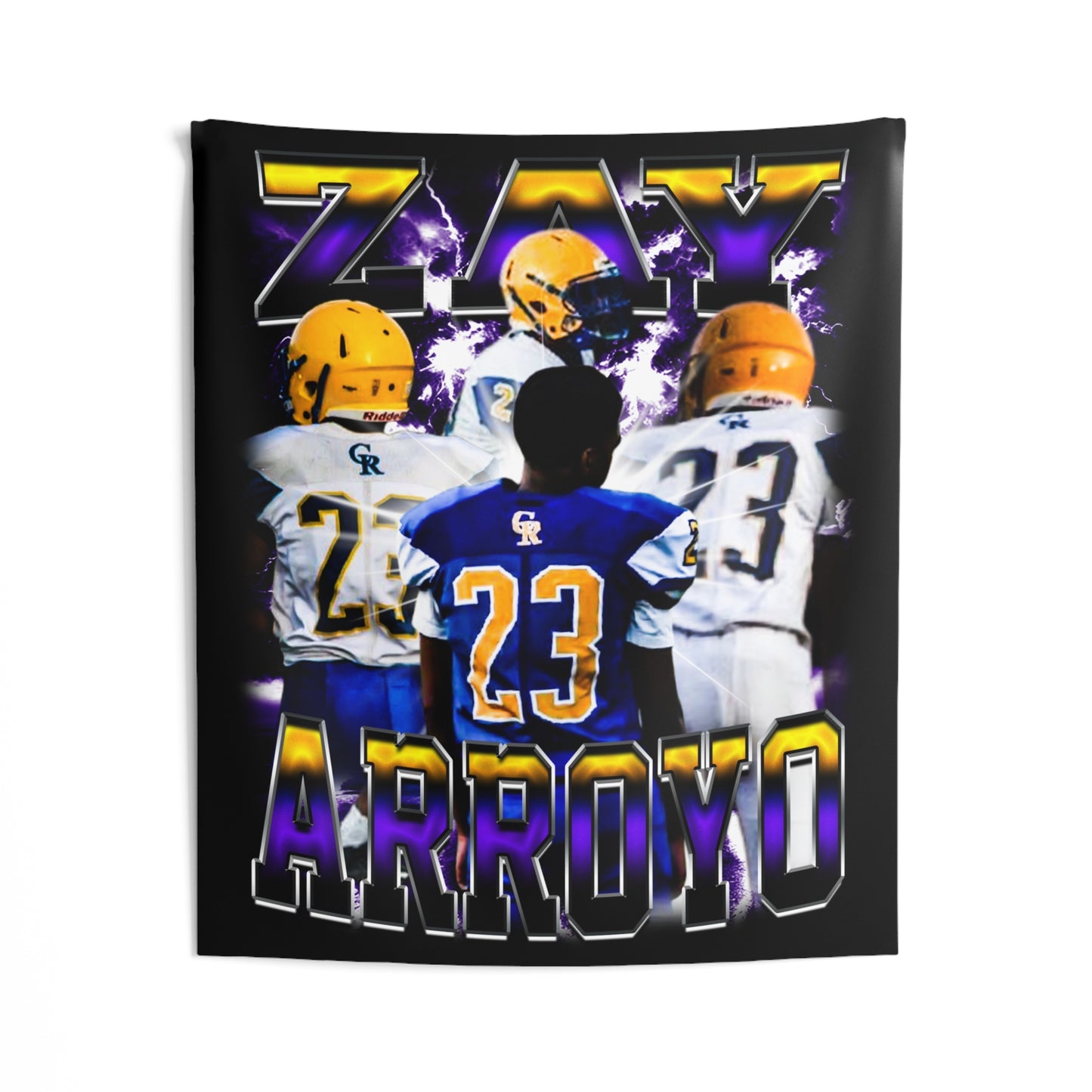 Zay Arroyo Tapestry 50” x 60”