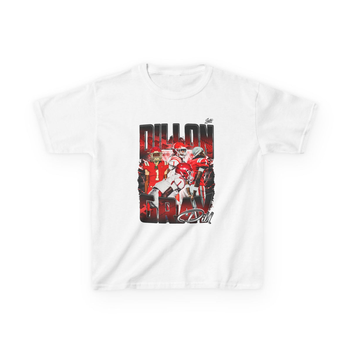 Dillon Gray Youth Heavy Cotton Tee