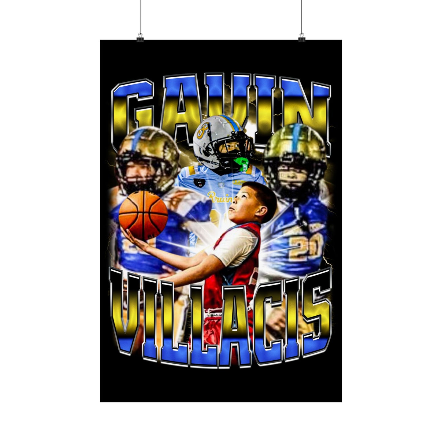 Gavin Villacis Poster 24" x 36"