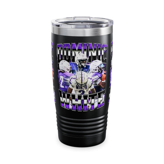 Dominic White Stainless Steal Tumbler