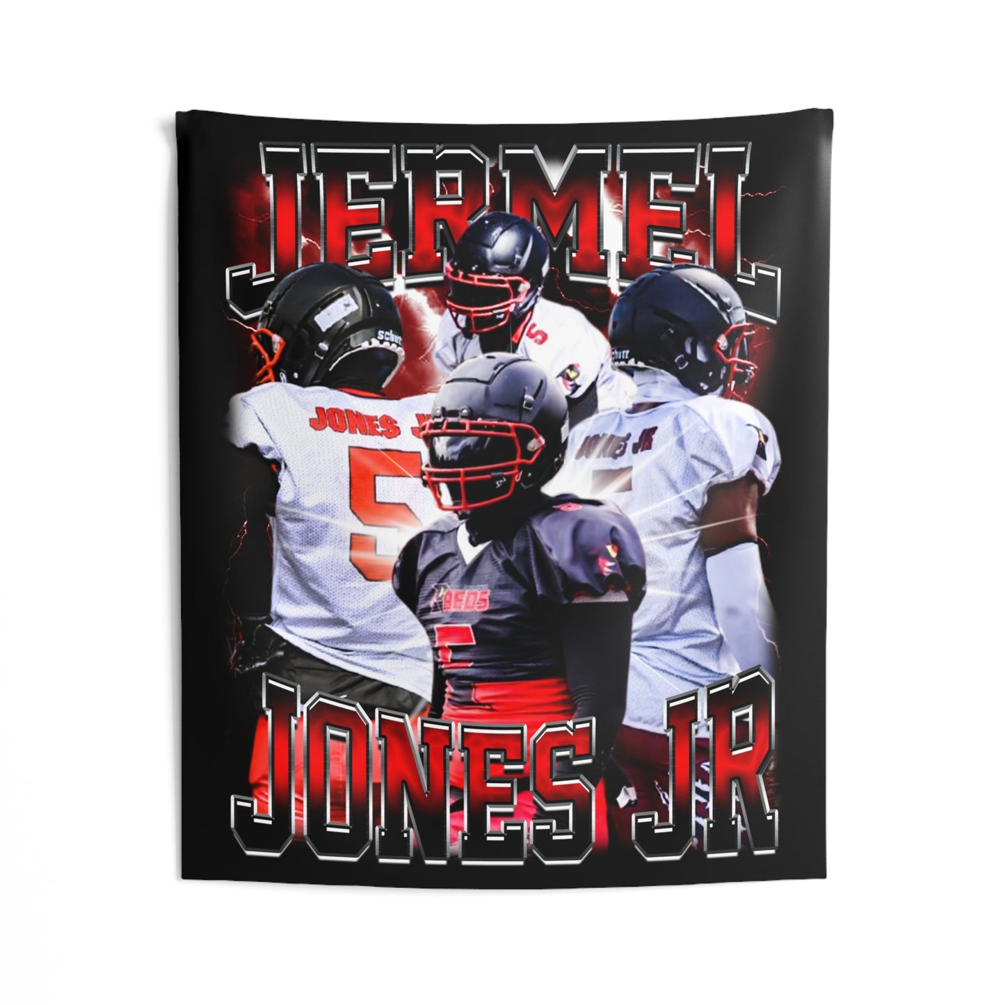 Jermel Jones Jr Tapestry 50” x 60”