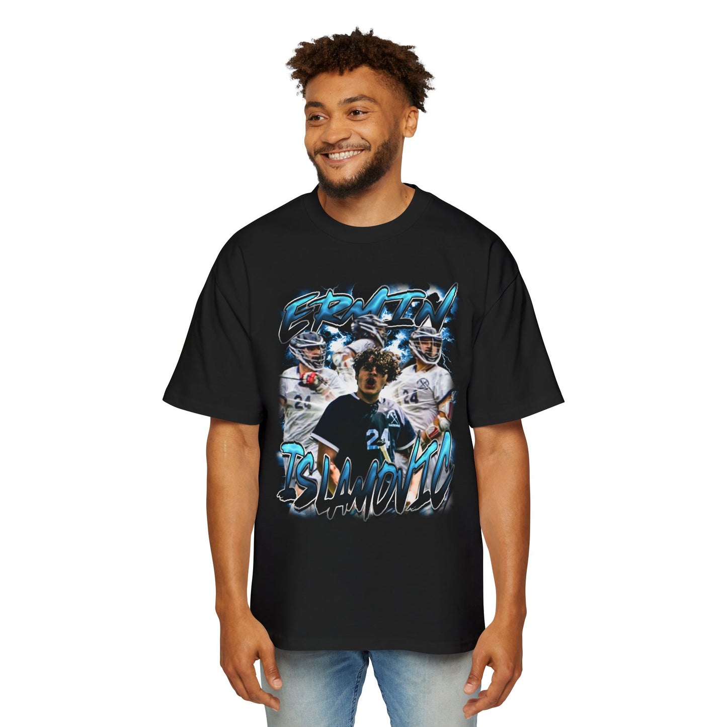 Ermin Islamovic Oversized Retro Tee