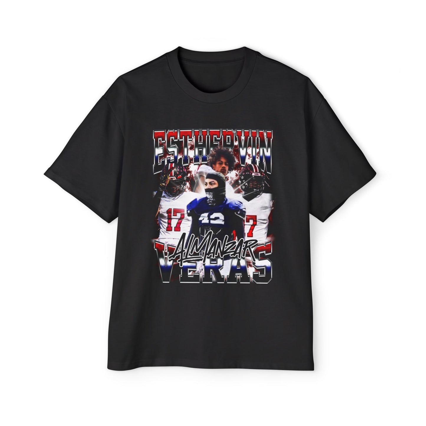 Esthervin Almanzar Veras Oversized Retro Tee