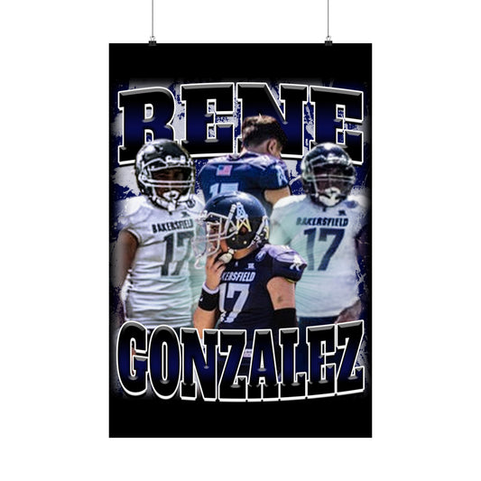 Rene Gonzalez Poster 24" x 36"
