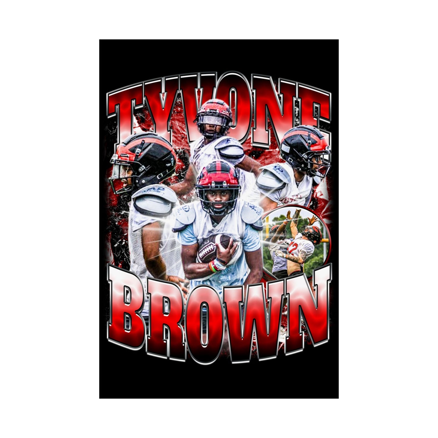 Tyvone Brown Poster 24" x 36"