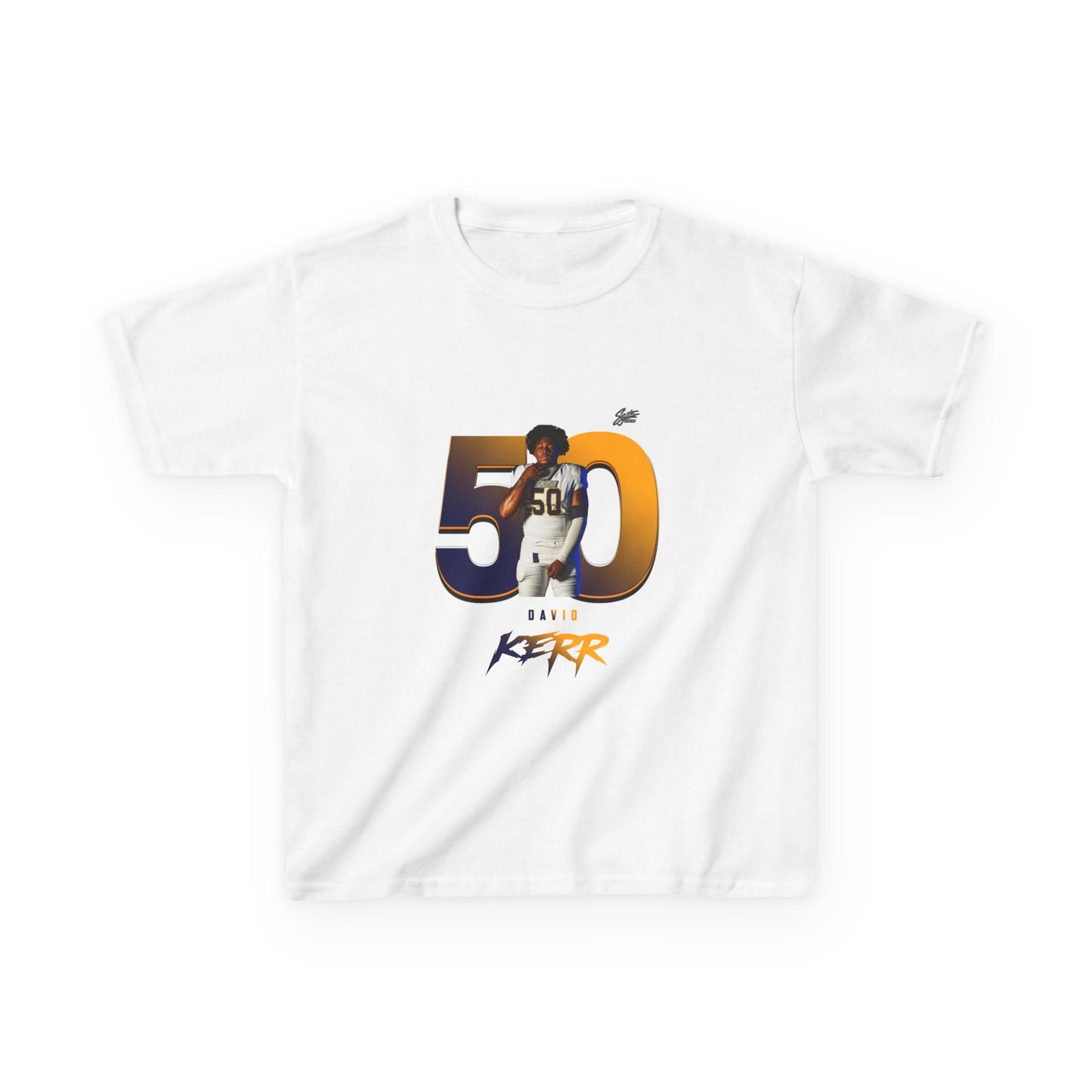 David Kerr Youth Heavy Cotton Tee