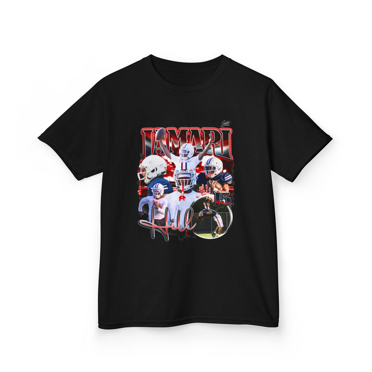 Jamari Hill Youth Heavy Cotton Tee