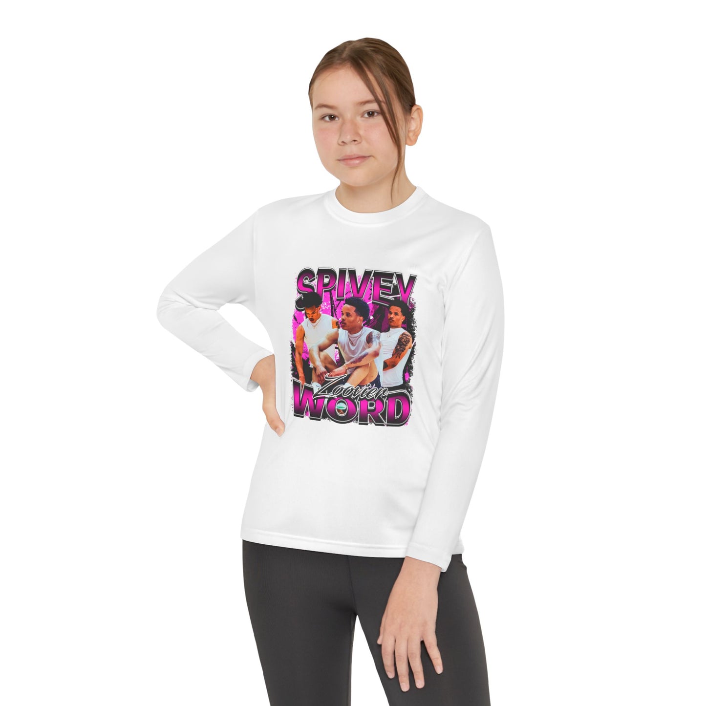 Spivey Word Youth Long Sleeve Tee