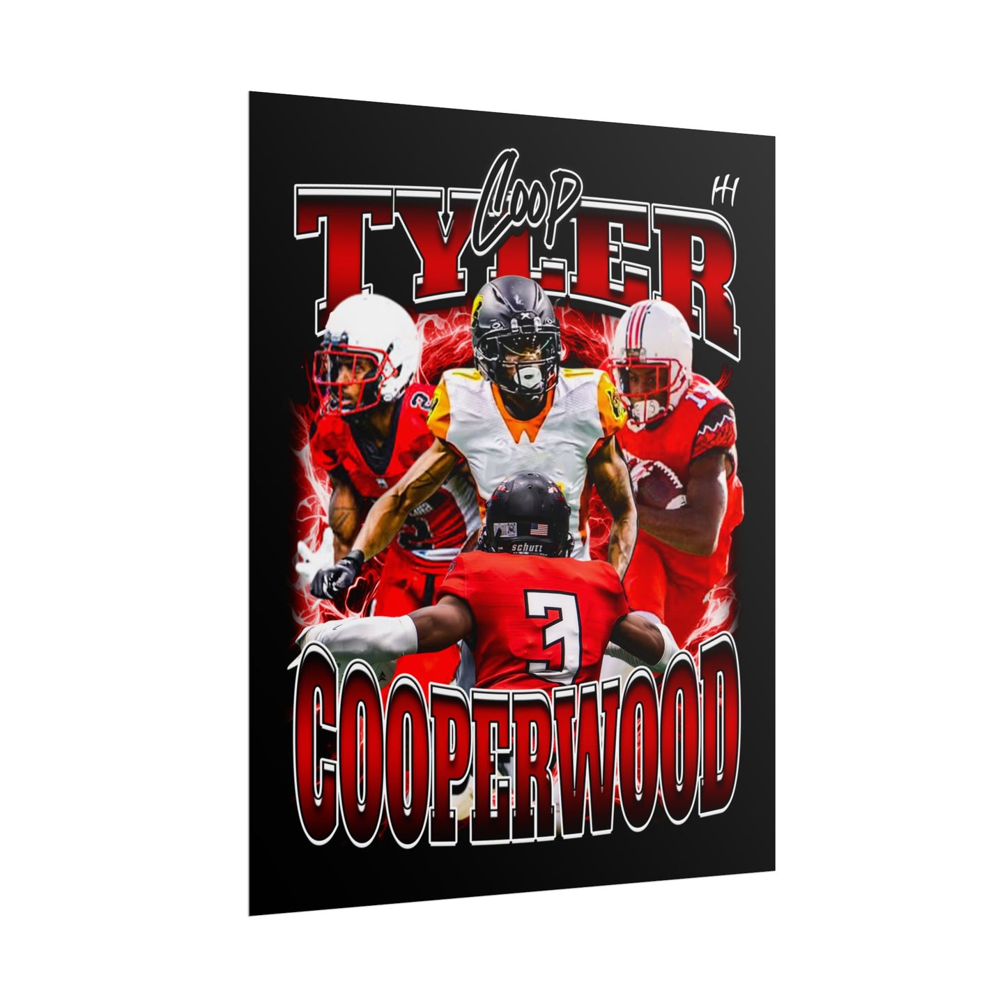 Tyler CooperWood Poster