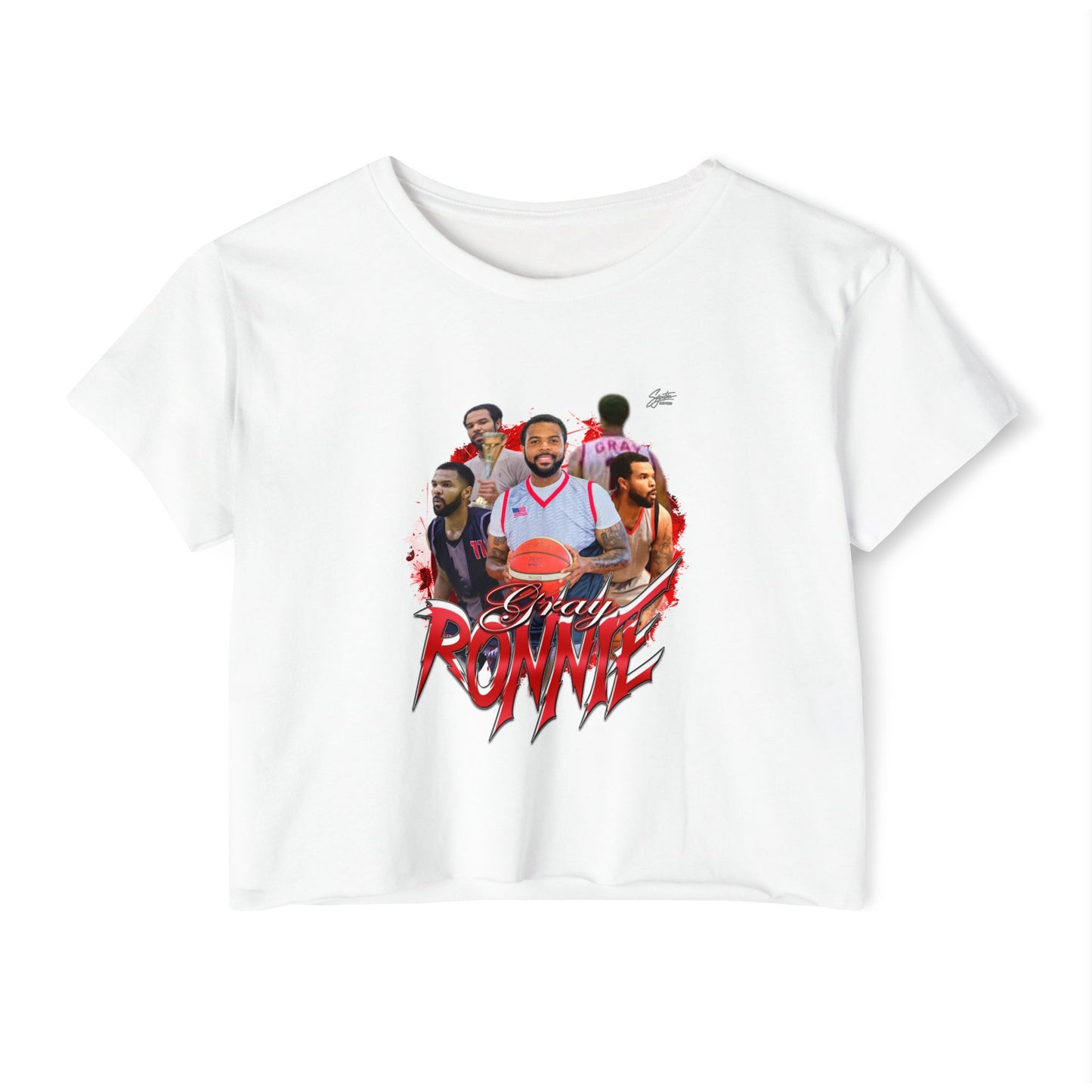 Ronnie Gray Crop Top