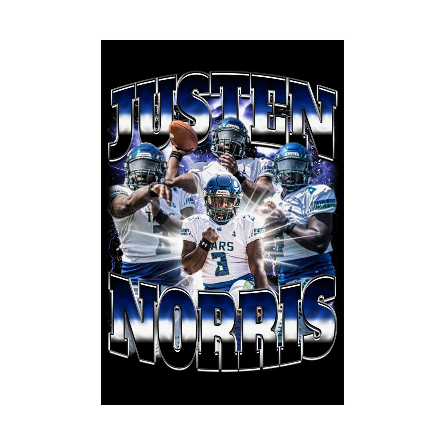 Justen Norris Poster 24" x 36"
