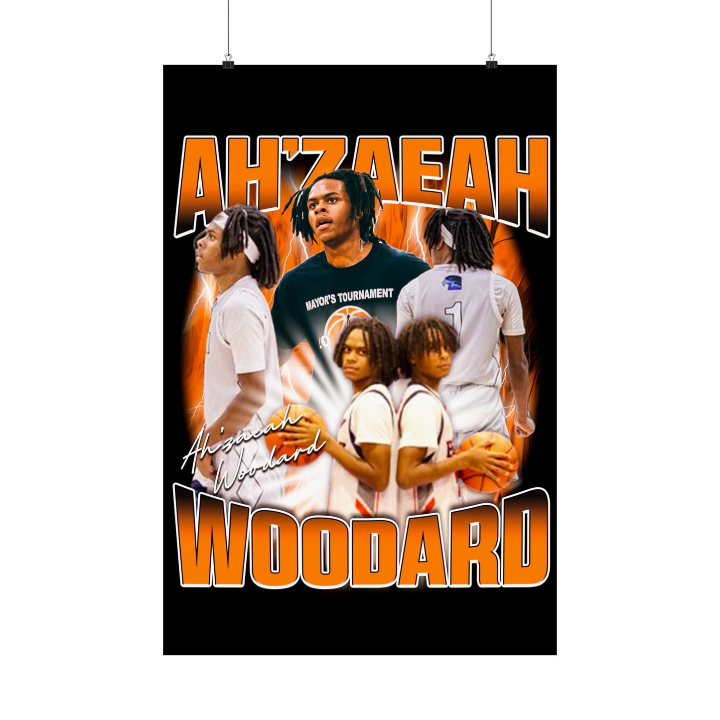 Ah’zaeh Woodard Poster 24" x 36"