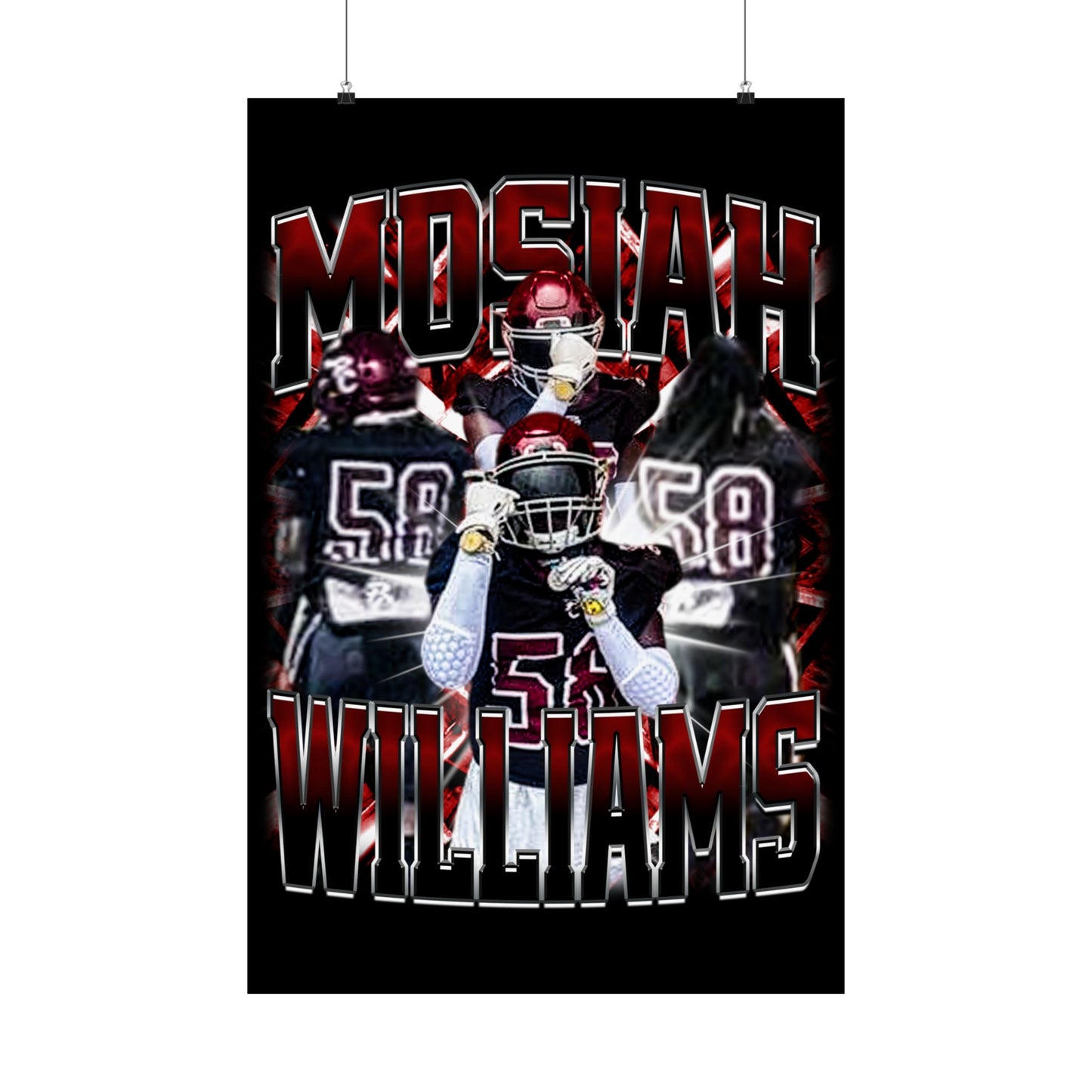 Mosiah Williams Poster 24" x 36"