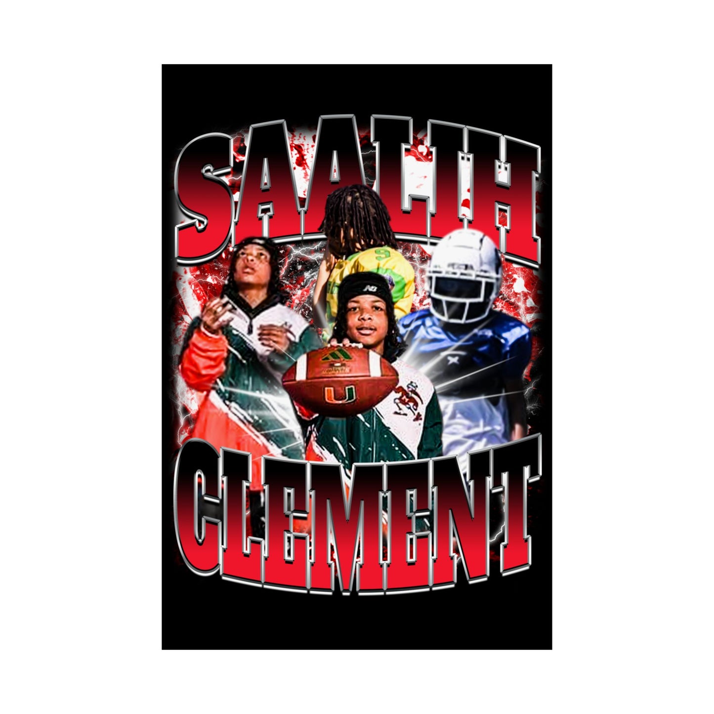 Saalih Clement Poster 24" x 36"