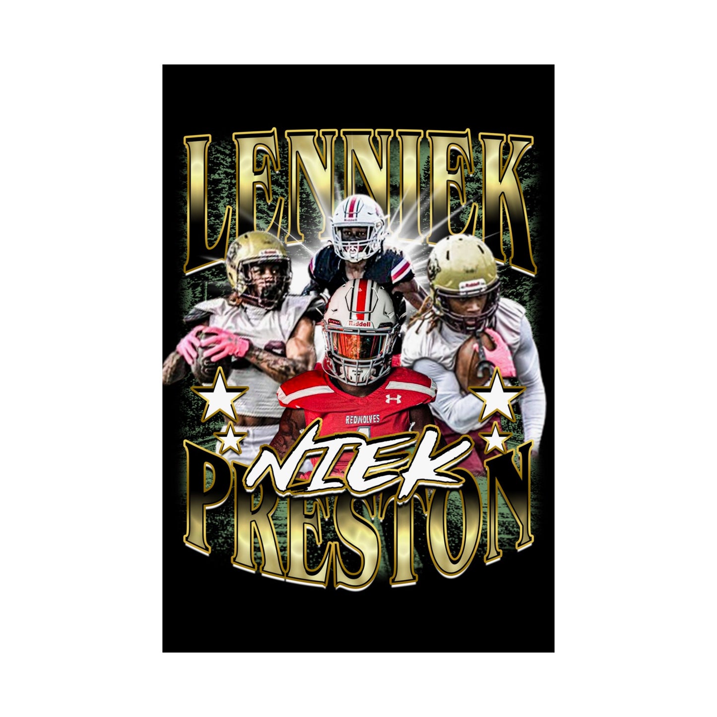 Lenniek Preston Poster 24" x 36"