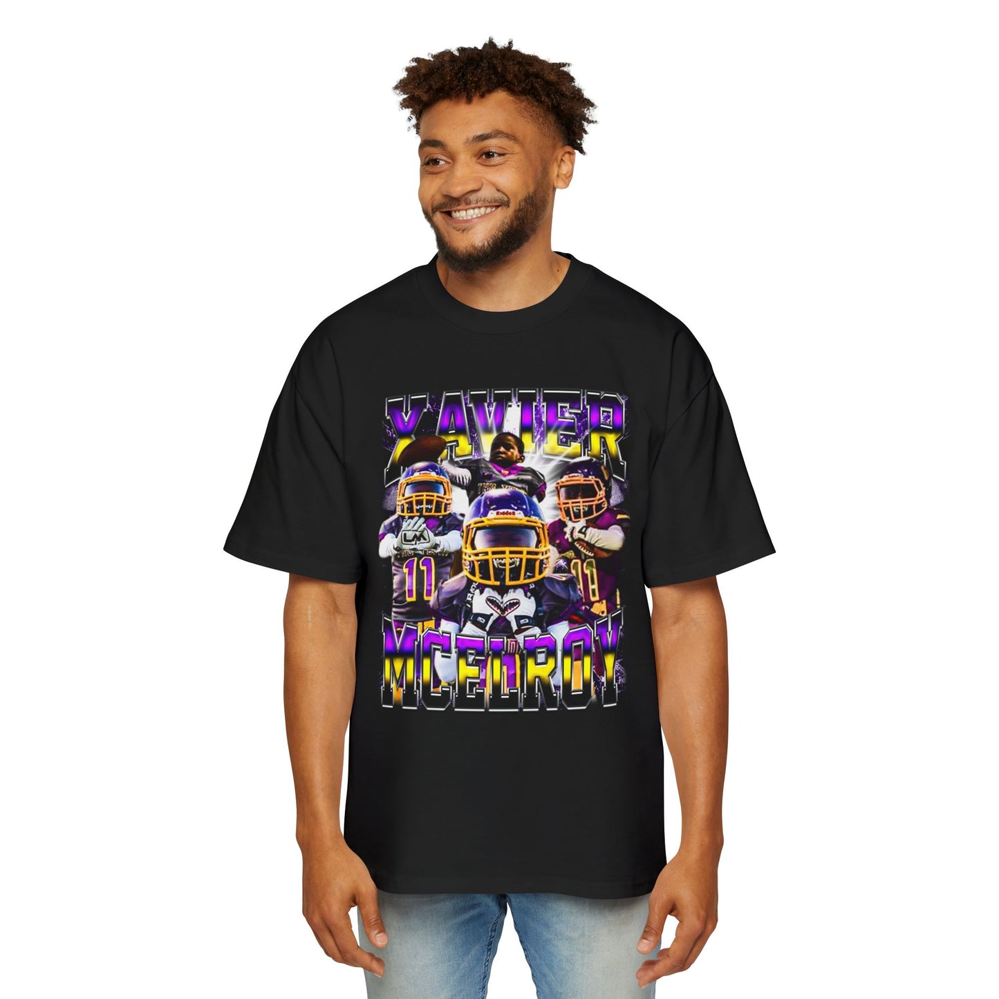 Xavier Mcelroy Oversized Retro Tee