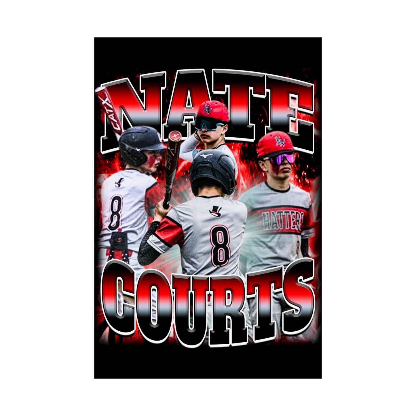 Nate Courts Poster 24" x 36"