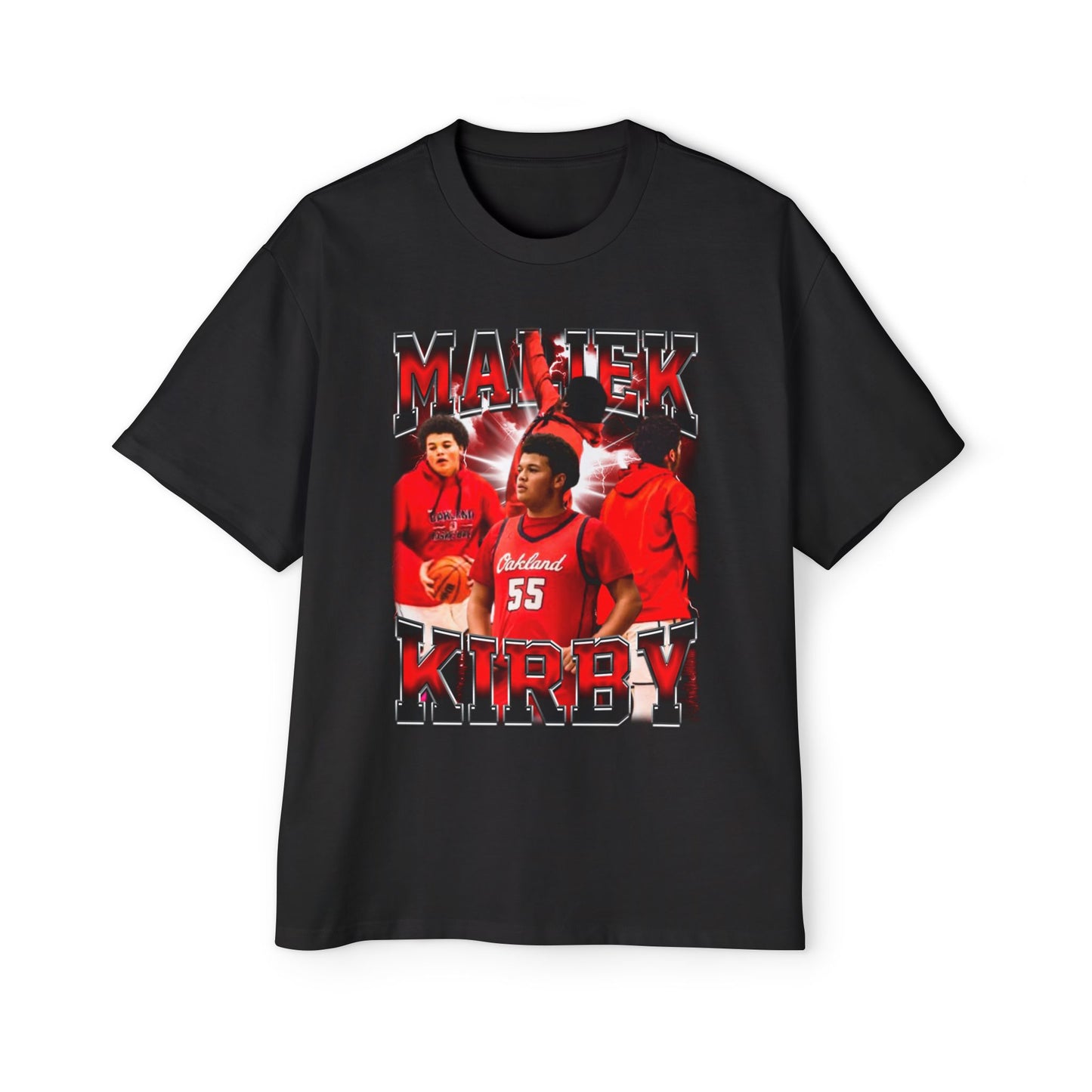Maliek Kirby Oversized Retro Tee