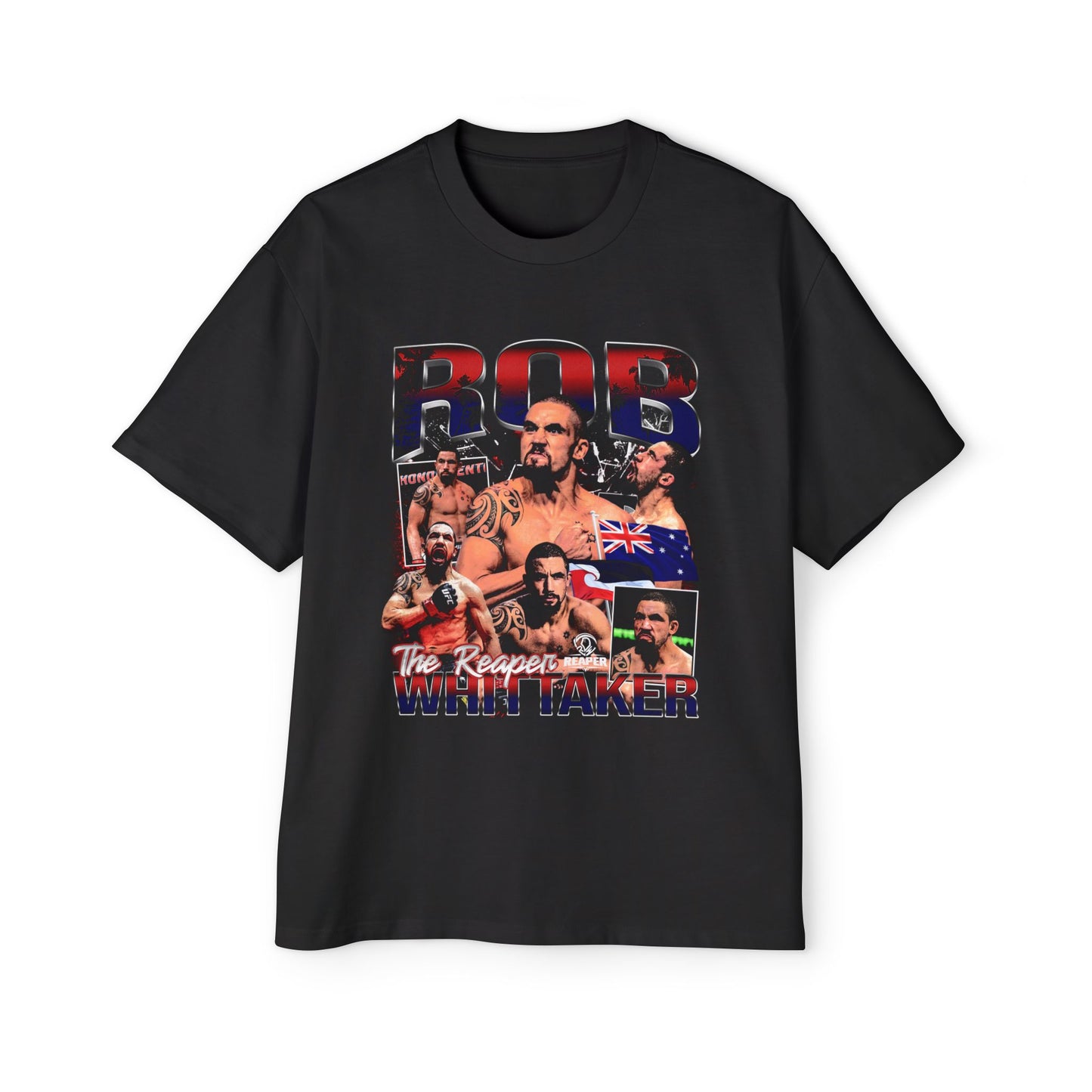 Rob Whittaker Reaper Oversized Retro Tee