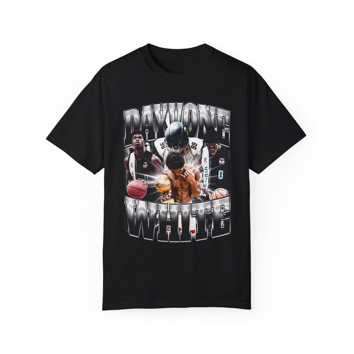 Dayvone White Heavy Cotton Tee