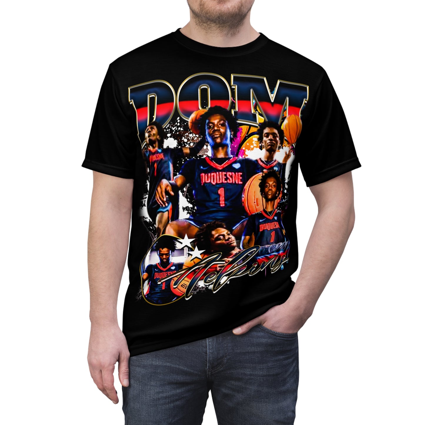 Dom Aekins Vintage Full Print Tee