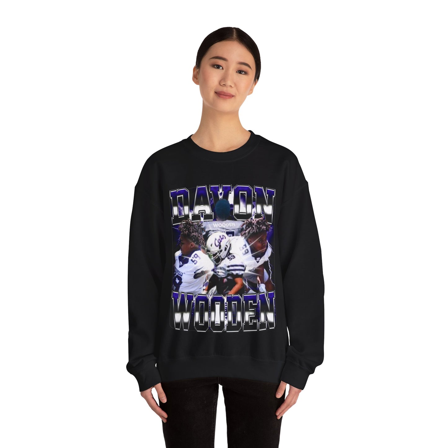 Davon Wooden Crewneck Sweatshirt