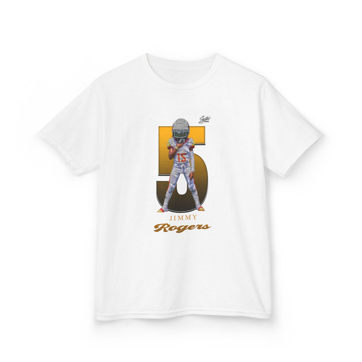 Jimmy Rogers Youth Heavy Cotton Tee