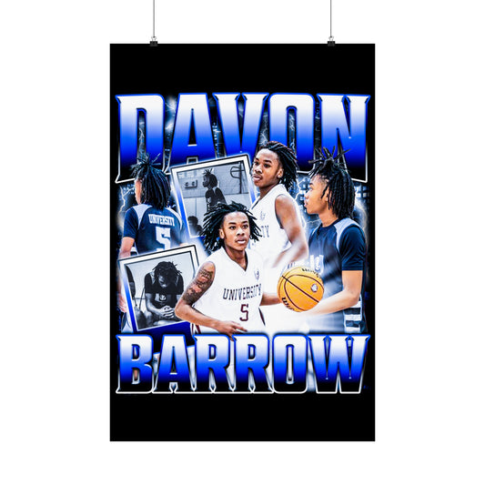Davon Barrow Poster 24" x 36"