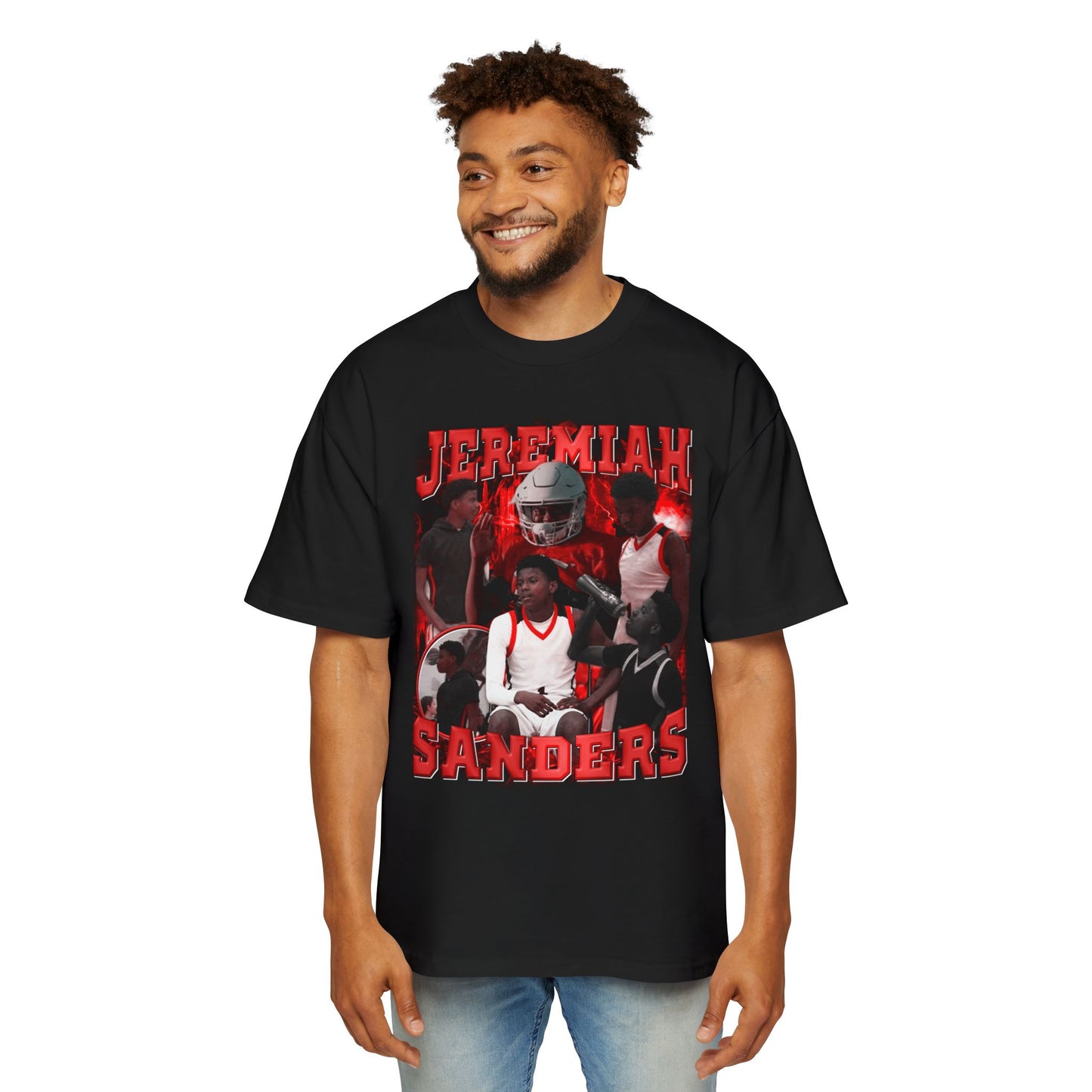 Jeremiah Sanders Oversized Retro Tee