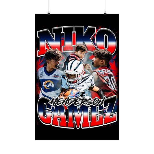 Niko Gamez Poster 24" x 36"