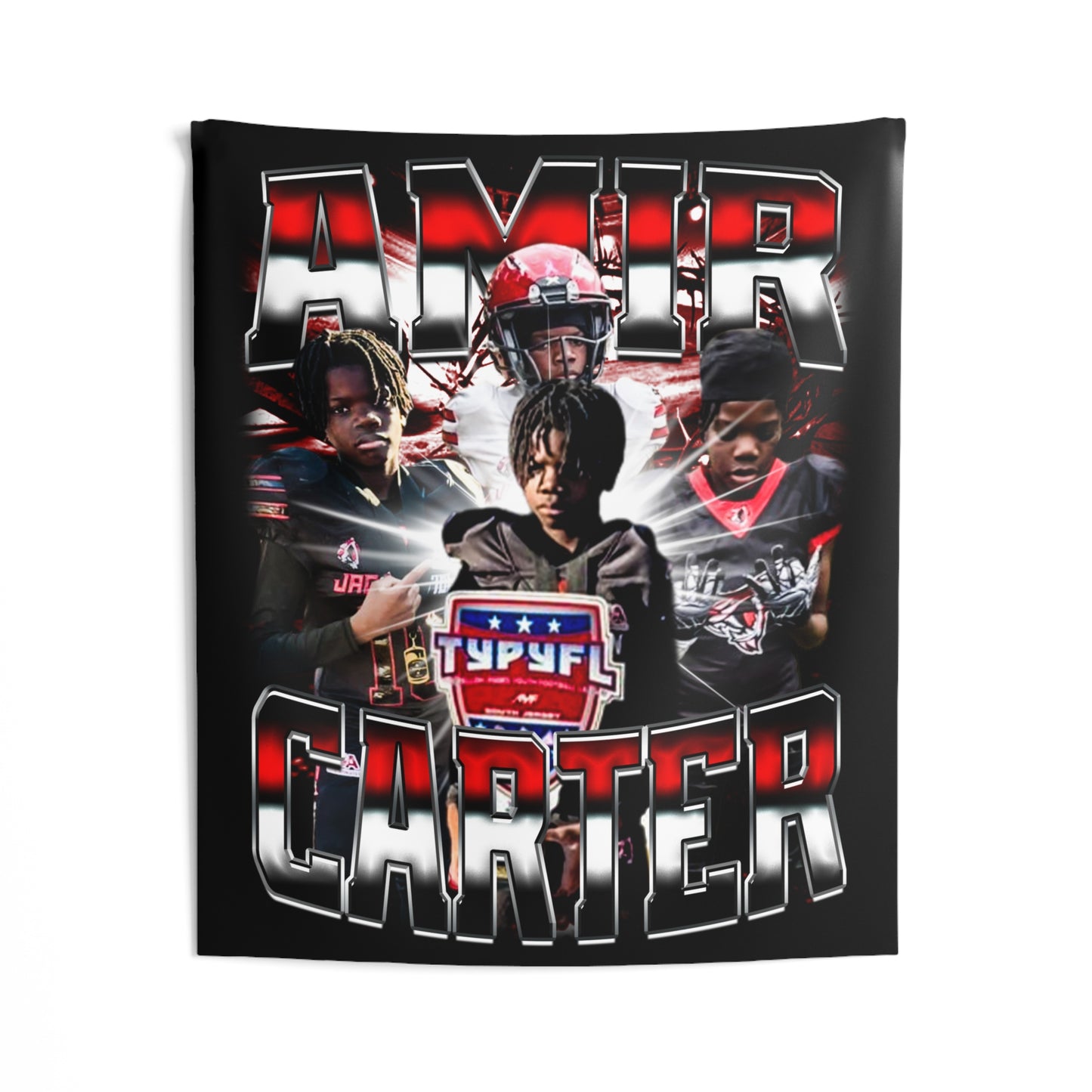Amir Carter Tapestry 50” x 60”