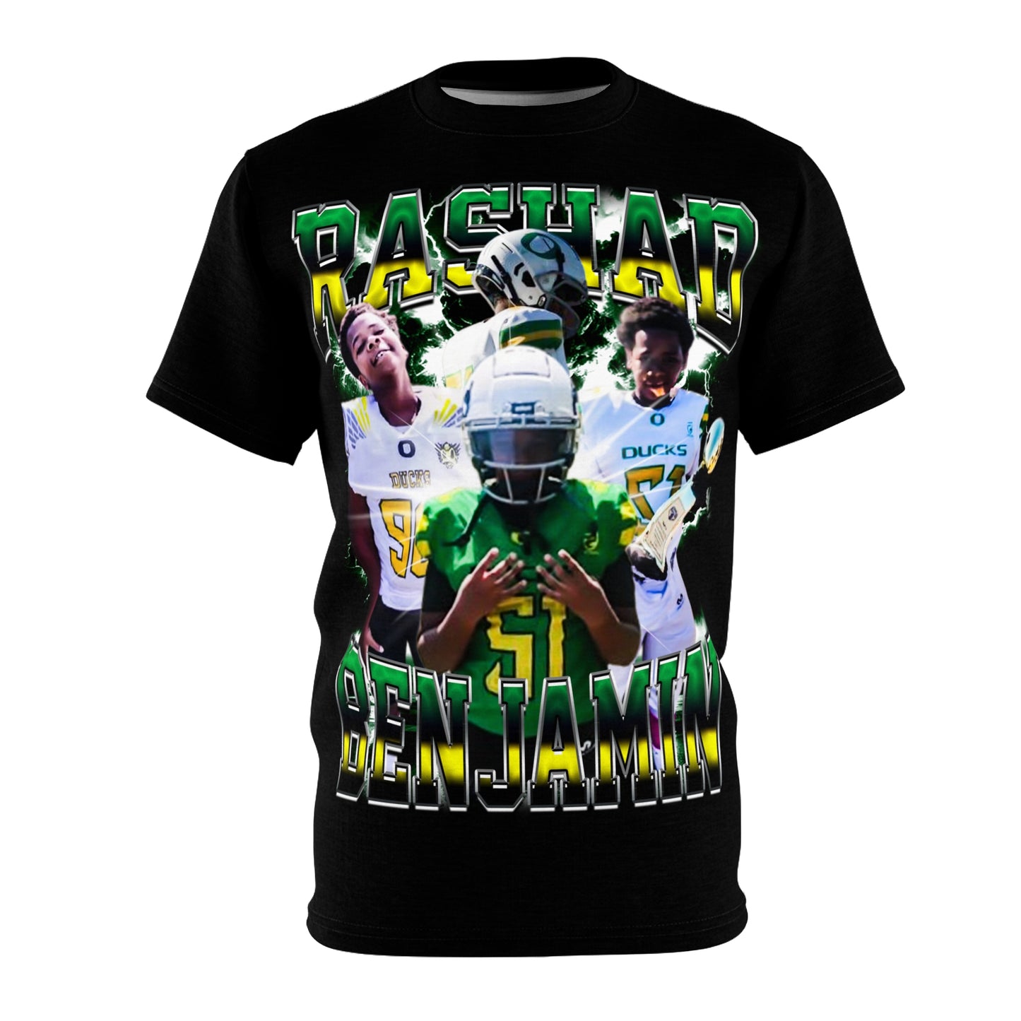 Rashad Benjamin Vintage Full Print Tee
