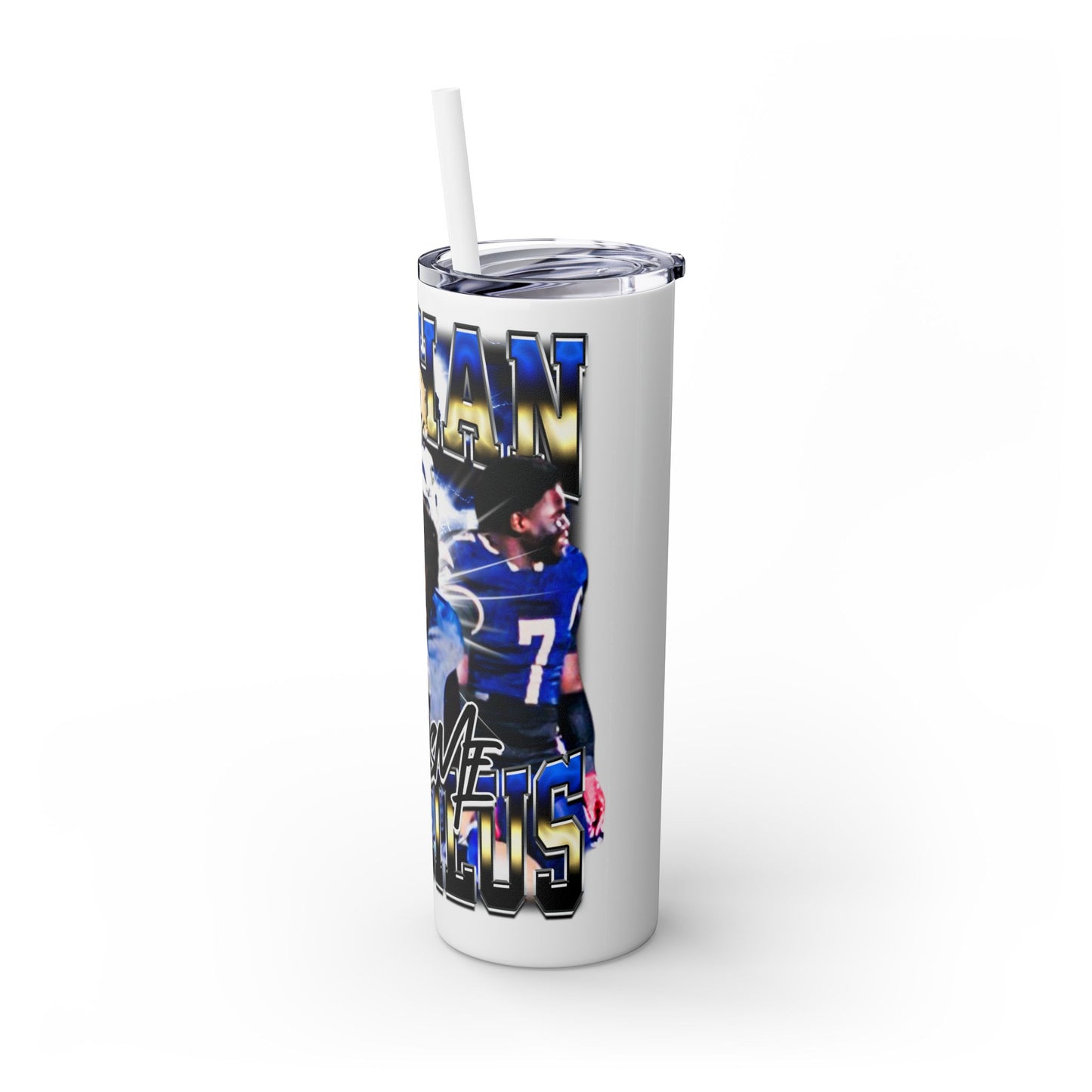 Nathan Derisme Mercilus Stainless Steal Tumbler
