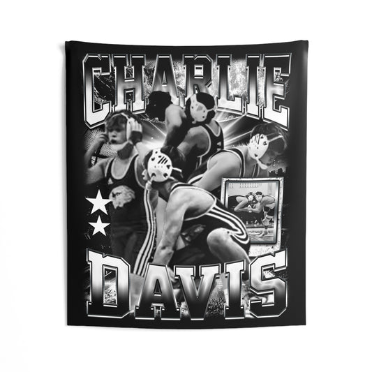 Charlie Davis Tapestry 50” x 60”
